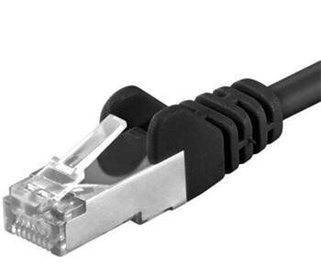 PremiumCord AWG 26/7 Cat6a S/FTP Patch Cord 2m Black