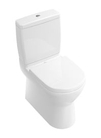 Туалет, напольный Villeroy & Boch O. Novo, с крышкой, 360 мм x 640 мм