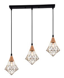 Pakabinamas šviestuvas Domoletti Silvia, MD51195-3C, 3X40W, E14