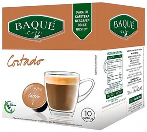 Kohvikapslid Cafe Baque, 0.06 kg, 10 tk