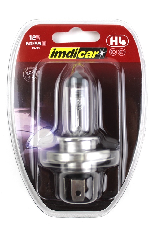Автомобильная лампочка Imdicar JMB-801, Галогеновая, прозрачный, 12 В