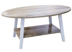 Verners Coffee Table Jackob Oak White 557726