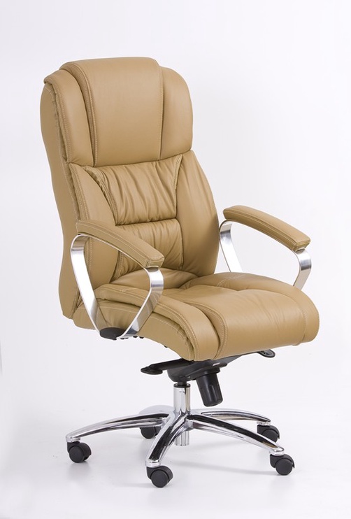 Офисный стул Foster V-CH-FOSTER-FOT-J.BRĄZ, 68 x 54 x 118 - 125 см, коричневый