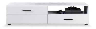 TV galds Tuckano Canada White, 1400x456x350 mm