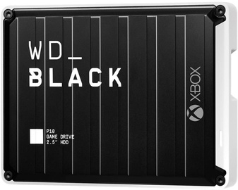 Cietais disks Western Digital P10, SSD, 2 TB, melna