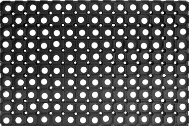 Придверный коврик Diana, черный, 80 см x 120 см