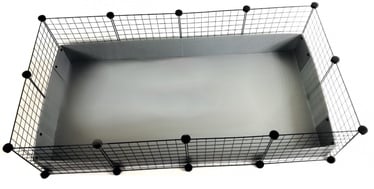 Grauzēju sprosts C&C Modular Cage 4x2, 1450 mm x 370 mm x 750 mm