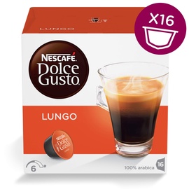 Kavos kapsulės NESCAFÉ® Dolce Gusto® Lungo 16 vnt, 112 g