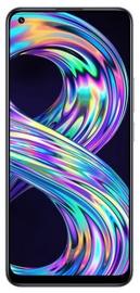Мобильный телефон Realme 8, серебристый, 6GB/128GB