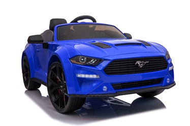 Bezvadu automašīna Ford mustang, zila