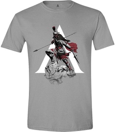 Licenced Assasins Creed Odyssey Character Charge Men T-Shirt Grey S
