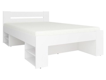 Кровать двухместная Nepo Plus, 140 x 200 cm, белый
