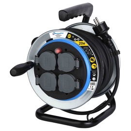 Kaablitrummel 20m 3g1.5 Fn-f 4p ip44 met