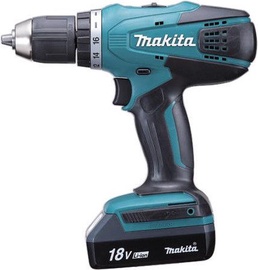 Puur koos akuga Makita DF457DWE, 18 V, 1.3 Ah