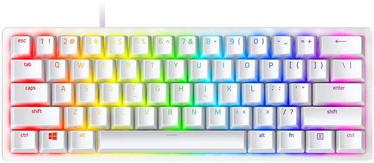Klaviatūra Razer Huntsman Mini 60% Optical Gaming Keyboard Red EN/RU, balta