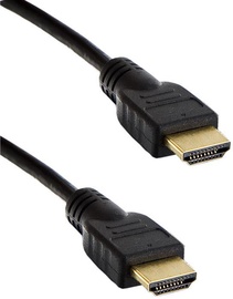 4World HDMI Cable High Speed With Ethernet 1.8m Black