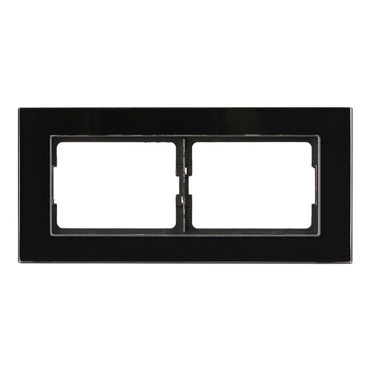 Rāmis Vilma XP500 R02V 2-Socket Frame Black