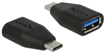 Adapteris Delock USB / USB USB 3.1 C, USB 3.1, juoda