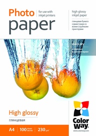 ColorWay Photo Paper A4 230 High Glossy 100 Pages