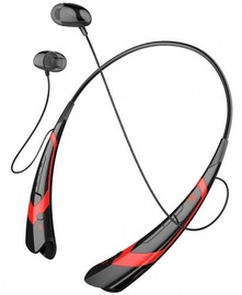 Ausinės Art AP-B21 Bluetooth Headset w/Mic Black/Red