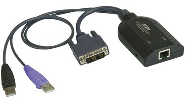 Laidas Aten KA7166-AX USB, RJ-45, juoda