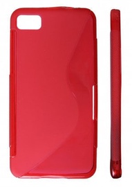 KLT Back Case S-Line Samsung Galaxy Premier Silicone/Plastic Red