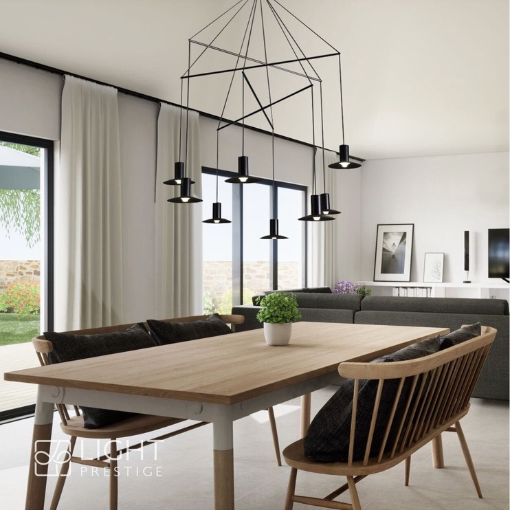 Lampa Light Prestige LP-1661/1T BK 5907796367933, LED, brīvi stāvošs, 3W