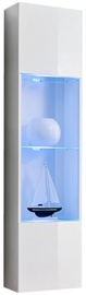 Шкаф-витрина ASM Fly 42, белый, 40 см x 29 см x 170 см