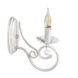 Malvina Wall Lamp E14 40W Antique White