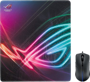 Asus ROG Strix Evolve Gaming Mouse Black + ROG STRIX Edge Mouse Pad