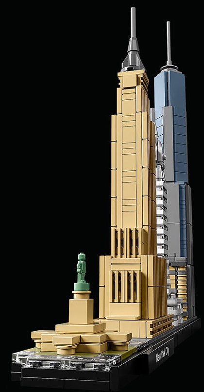Конструктор LEGO Architecture Нью-Йорк 21028, 598 шт.