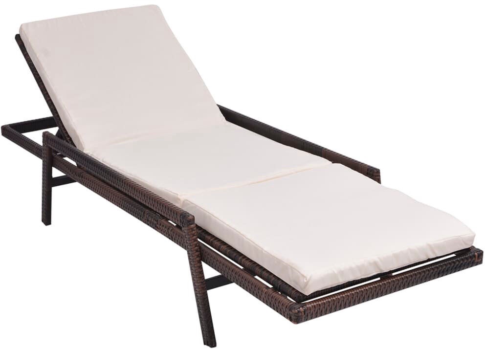 sun lounger without cushion