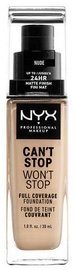 Tonuojantis kremas NYX Can't Stop Won't Stop CSWSF6.5 Nude, 30 ml