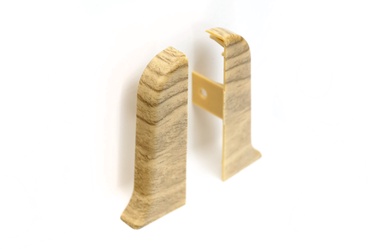 Grace Rico Leo Skirting End Cap 165 Oak