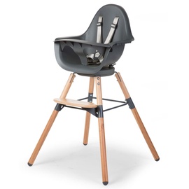 Стульчик для кормления VLX Evolu One.80°, серый