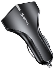 Baseus Rocket Dual USB Quick Charge Car Charger Black
