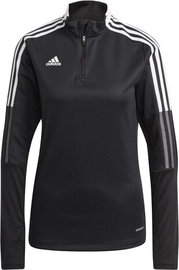 Джемпер, для женщин Adidas, черный, S