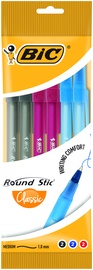 Lodīšu pildspalva Bic 929071, zila/melna/sarkana/rozā/pelēka, 6 gab.