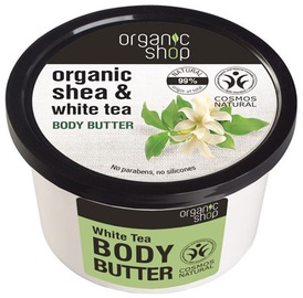Organic Shop Body Butter White Tea 250ml