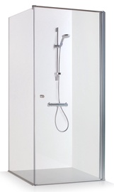Душевая кабина Brasta Glass Kristina, квадратная, без поддона, 879 мм x 879 мм x 2000 мм