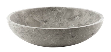 Aquanova Conor Bath Bowl 25x7cm Grey