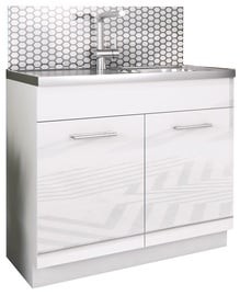 Нижний кухонный шкаф WIPMEB Rio RI 19/D80Z, белый, 800 мм x 480 мм x 820 мм