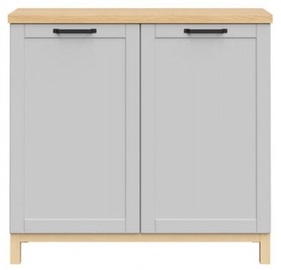 Black Red White Haga Cabinet 101x95cm Grey