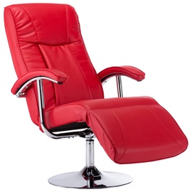 Tugitool VLX Faux Leather 248592, punane, 89 cm x 68 cm x 112 cm