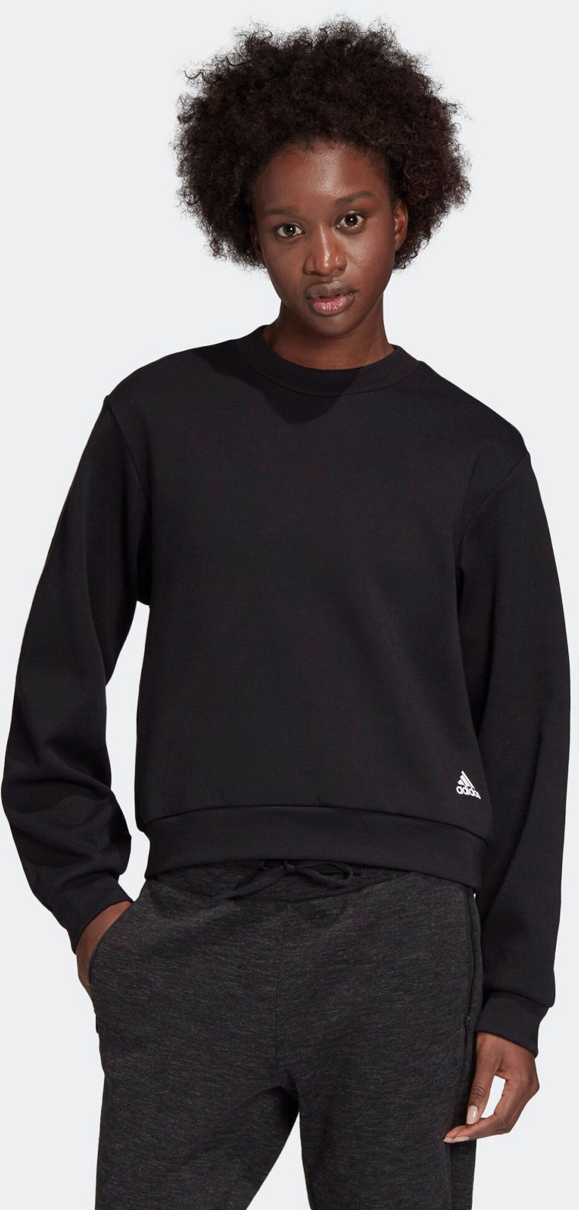 Kampsun, naistele Adidas, must, 2XL