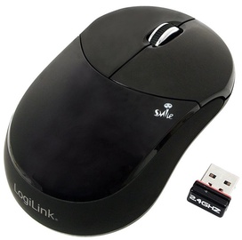 Logilink ID0075 Smile Wireless Optical Mouse Black