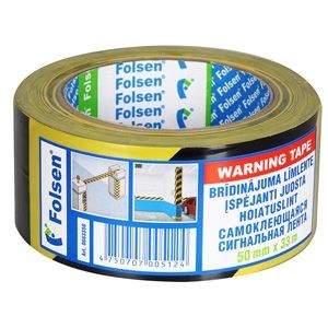 Предупредительная лента Folsen 0663350, 33 м x 5 см