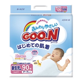 Goo.N Unisex Diapers NB 90