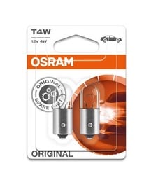 Автомобильная лампочка Osram 4W 12V T4W BA9S 3893-02B