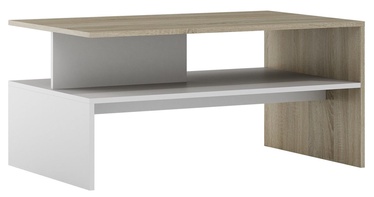Szynaka Meble Helios Coffee Table Sonoma Oak/White